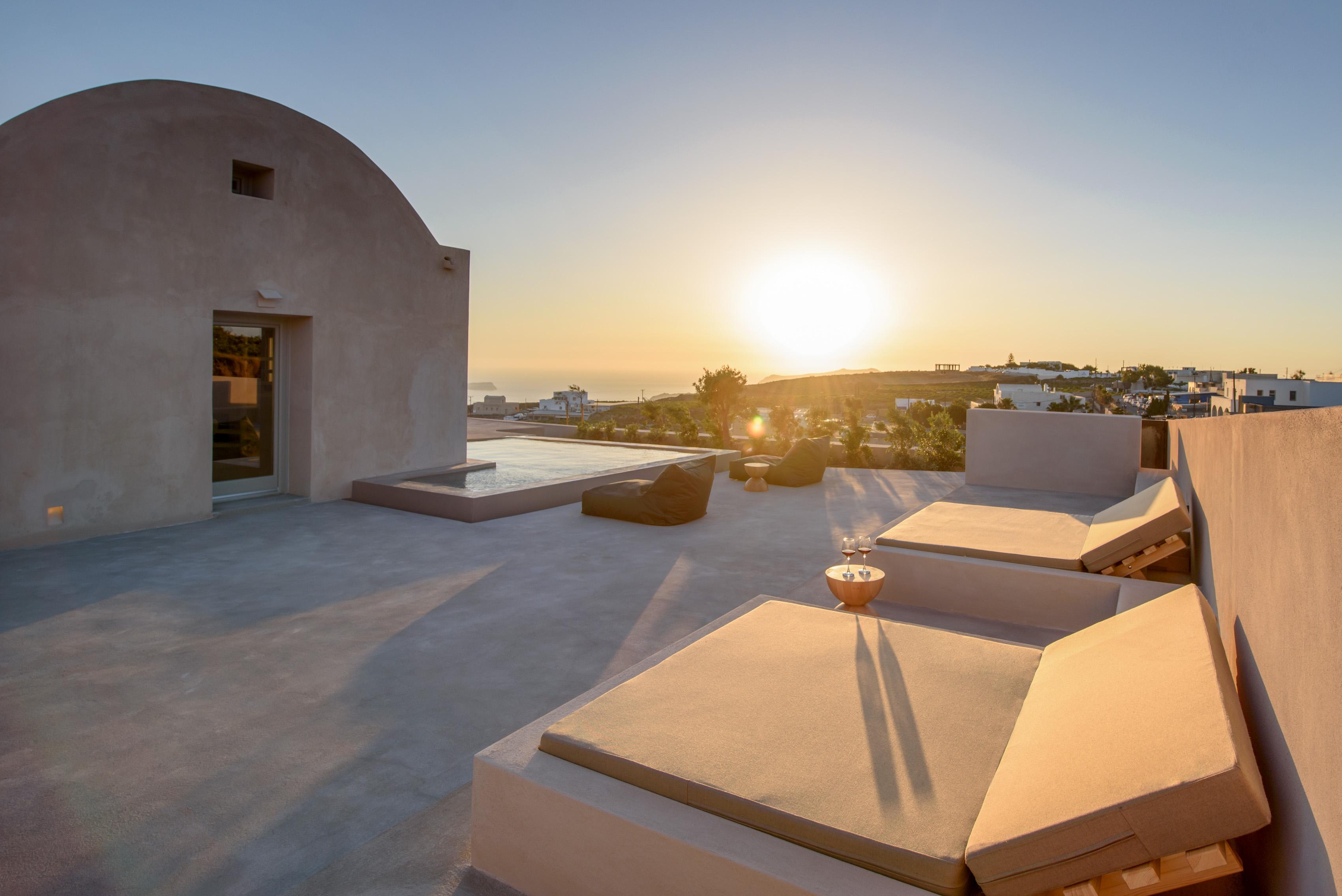 Albus Villas Pyrgos Kallistis Bagian luar foto