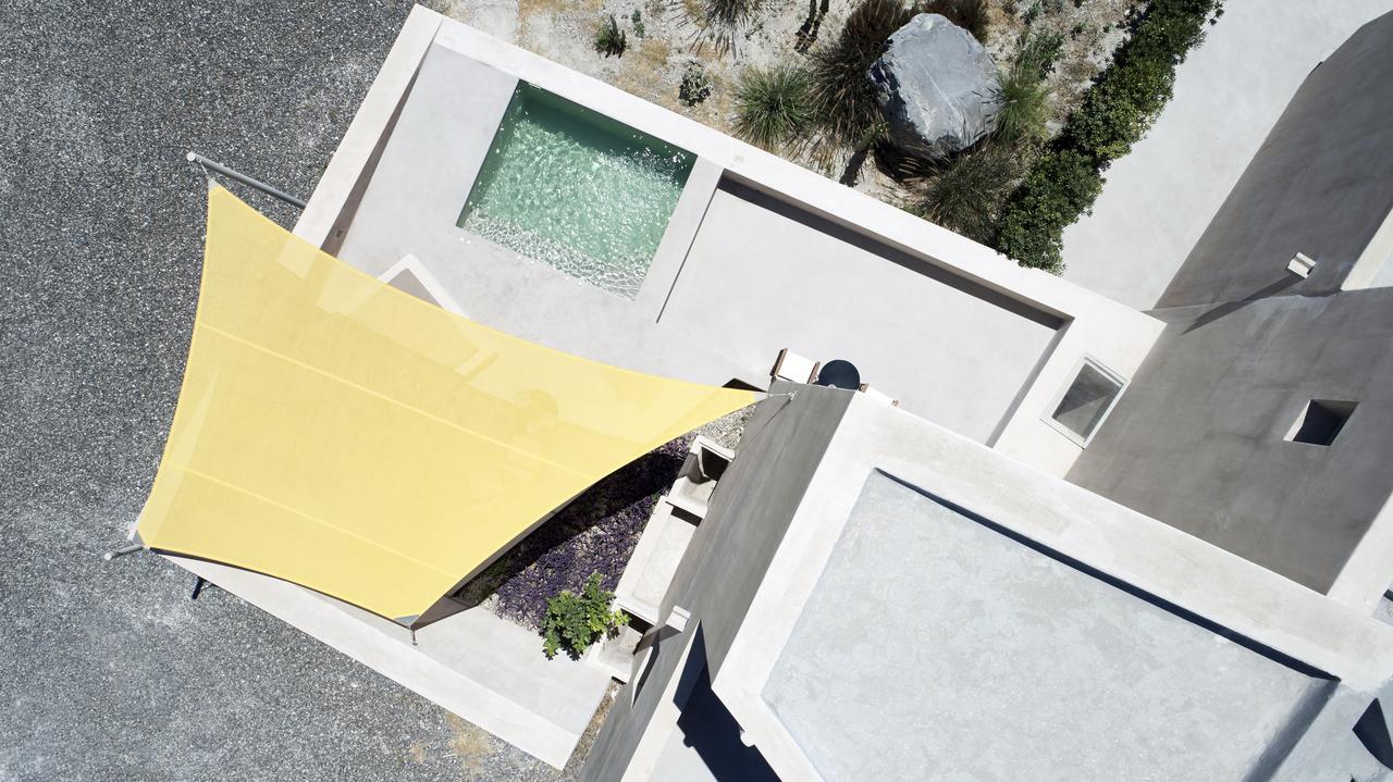 Albus Villas Pyrgos Kallistis Bagian luar foto
